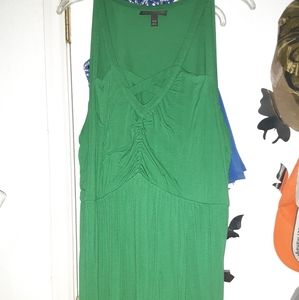 Beautiful green maxi dress